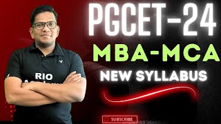 PGCET 2024  KEA PGCET Syllabus  PGCET MBA  MCA Syllabus [upl. by Errecart]