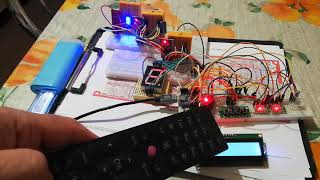 audio switch and motor control for volume with RC5 Remote 4 [upl. by Boeschen217]