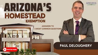 Arizonas Homestead Exemption [upl. by Nairrot887]