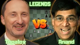 The Legends meet AGAIN  Veselin Topalov vs Viswanathan Anand  Leon Masters 2024  AntiMarshall [upl. by Ynafets]