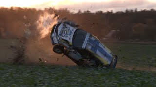 Saaremaa rally 2024  big crash mistakes [upl. by Sass858]