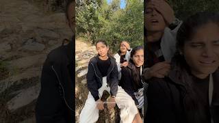 First time trek with sisters 😍  Haalat kharaab 🫠  shorts minivlog vlog brothersister [upl. by Bakki]