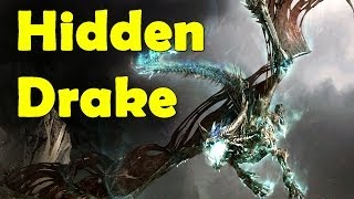 Skyrim Secrets Hidden Cave Dragon [upl. by Mareah]