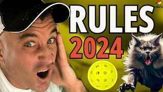 Do You Know these Pickleball Rules Changes 2024 [upl. by Anthony]