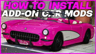 How To Install Car Mods in GTA V  GTA 5 2023 EASY METHOD ADDON Car Mod [upl. by Sewell]