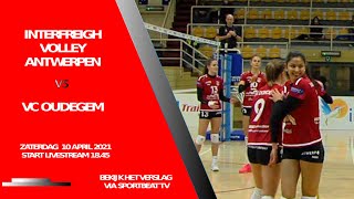 Antwerp Volley vs VC Oudegem [upl. by Macfarlane779]