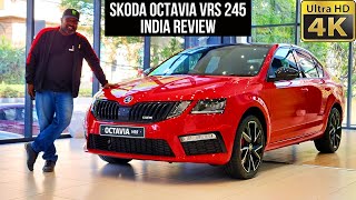 Skoda Octavia VRS 245 India Review 4K 60fps Cinematic CarsDinos [upl. by Yellhsa631]