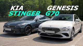 New 2024 Genesis G70 vs Kia Stinger quotDead and Alivequot [upl. by Jasmine]