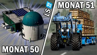 Mit 0€ zur MEGAFARM im LS22 25 🚜 Unser Hof bekommt eine BIOGASANLAGE [upl. by Akeit]