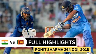 Rohit Sharma 264 vs Sri Lankan ODI Match Full HD Highlights 2014 Ball By Ball [upl. by Ontine]