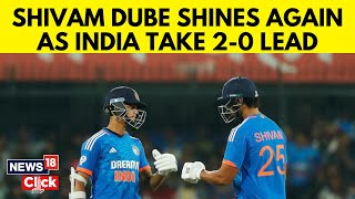 India Vs Afghanistan Highlights 2nd T20I  Shivam Dube Shines Again As IND Take 20 Lead  N18V [upl. by Agosto]