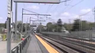 Amtrak Acela At 200 Mph Sped Up For Demonstrational Purposes [upl. by Eitsyrc]