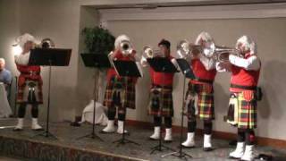 Kilties 2009 DCA IampE BaritoneEuphonium Bugle Quintet [upl. by Irrek]