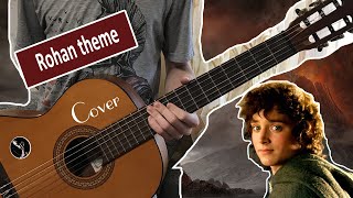 The lord of the Rings Rohan theme guitar cover [upl. by Zahc]