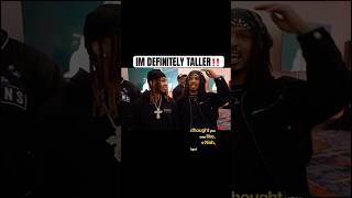 WHO TALLER❓😂 ddg keithlee streamer foodcritic music shorts laughter levelup [upl. by Pepillo803]