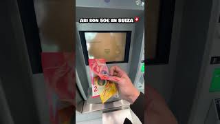 🇨🇭¡Primera vez sacando Francos Suizos en Suiza 🇨🇭💰 Mi experiencia usando la moneda local [upl. by Ahtnama852]