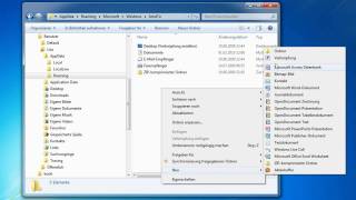 Windows 7  Senden an Menü um weitere Zielordner erweitern [upl. by Rebeka]