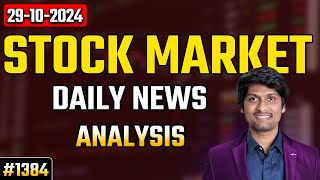 1384 Market Daily News Analysis [upl. by Yorick]