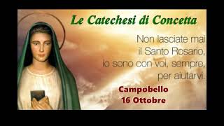 1245 catechesi di Concetta Campobello 16 ottobre 2024 [upl. by Prober713]