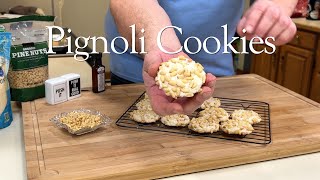 Pignoli Cookies are Italian chewy almond paste cookies that just so happen to be gluten free [upl. by Mattox]