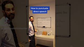 How to punctuate direct speech [upl. by Temirf]