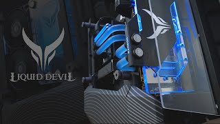 The DEVIL is back SUPER CLEAN 6900 XT Liquid Devil Timelapse Build [upl. by Lorrimor]