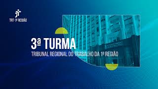 SESSÃO PRESENCIAL DA 3ª TURMA DO DIA 22 DE ABRIL DE 2024 [upl. by Burnight112]