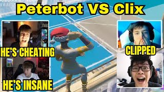 Peterbot amp AsianJeff 2v2 Against Clix amp MrSavage The Most TOXIC Fight [upl. by Nagaek496]