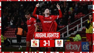 Match Highlights Swindon Town vs Tranmere Rovers [upl. by Nylarac]