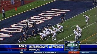 Lake Braddock vs WT Woodson [upl. by Ylelhsa131]