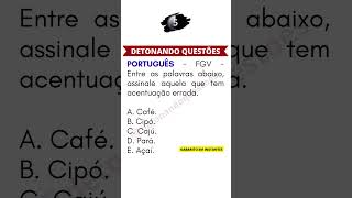 ✍️ PORTUGUÊS PARA CONCURSO PÚBLICO [upl. by Ecinna]