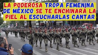 El DESFILE MILITAR Más IMPRESIONANTE de la HISTORIA 2024  Mujeres en la TROPA ARMADA MEXICANA [upl. by Wardieu923]