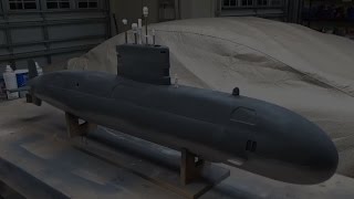 Upholder Class submarine RC buildup CH4  Hull alignment and detailing [upl. by Ytsim]