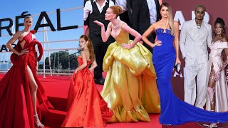 Top 10 Glamorous Looks from Cannes 2024  Red Carpet Fashion Review [upl. by Aubrette]