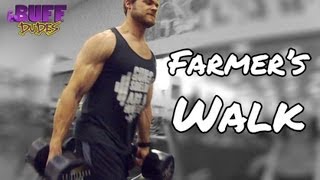 How to Perform the Farmers Walk  Exercise Tutorial [upl. by Metabel336]