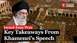 Khamenei Speech ‘Israel Will Never Be Victorious Over Hezbollah Hamas’ Iran’s Supreme Leader [upl. by Jessi]