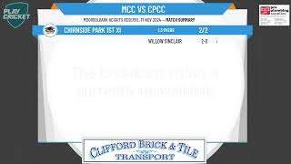 Mooroolbark 2nd XI v Chirnside Park 1st XI [upl. by Ettennaej]