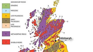 Geology Map of the UK and Ireland [upl. by Annehs]