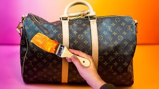 I Paint a Louis Vuitton Bag for a Famous YouTuber [upl. by Enaamuj643]