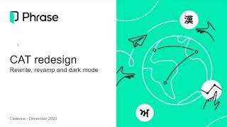 Phrase TMS editor redesign and dark mode [upl. by Normalie]
