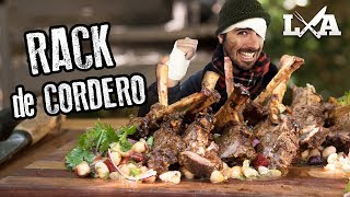 Rack de Cordero a la Parrilla con Salsa Deluxe  Receta de Locos X el Asado [upl. by Alo]