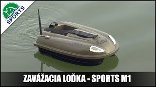 Zavážacia loďka SPORTS M1 s diaľkovým ovládaním obj číslo 625 010 [upl. by Notgnirra827]