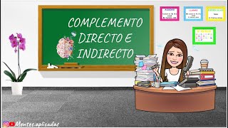 Complemento directo e indirecto🌟Ejercicios fáciles😀 [upl. by Nahum]