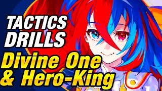 Fire Emblem Heroes  Tactics Drills Skill Studies 206 Divine One and HeroKing FEH [upl. by Hallette256]