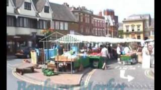 Banbury Town Centre Before Pedestrianization [upl. by Ylram]