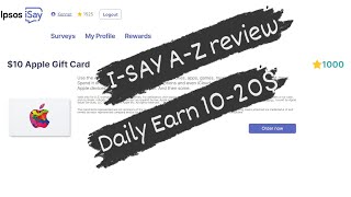 IPSOS ISAY DAILY EARN 1020 ACCOUNT CREATE REVIEW AND WITHDRAWHOW TO WORK IPSOS 2023 [upl. by Anined]