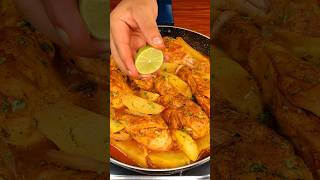 ¡La receta de POLLO y patatas que sorprendió a todos😋😱shorts viral [upl. by Oirromed202]