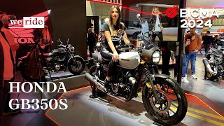 Honda GB350S  LIVE da EICMA 2024 [upl. by Mori]