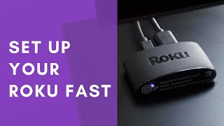 Roku Express Setup 5 Easy Steps to Start Streaming TV [upl. by Gapin]