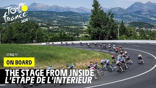 Daily Onboard  Stage 17  Tour de France 2024 [upl. by Crenshaw]